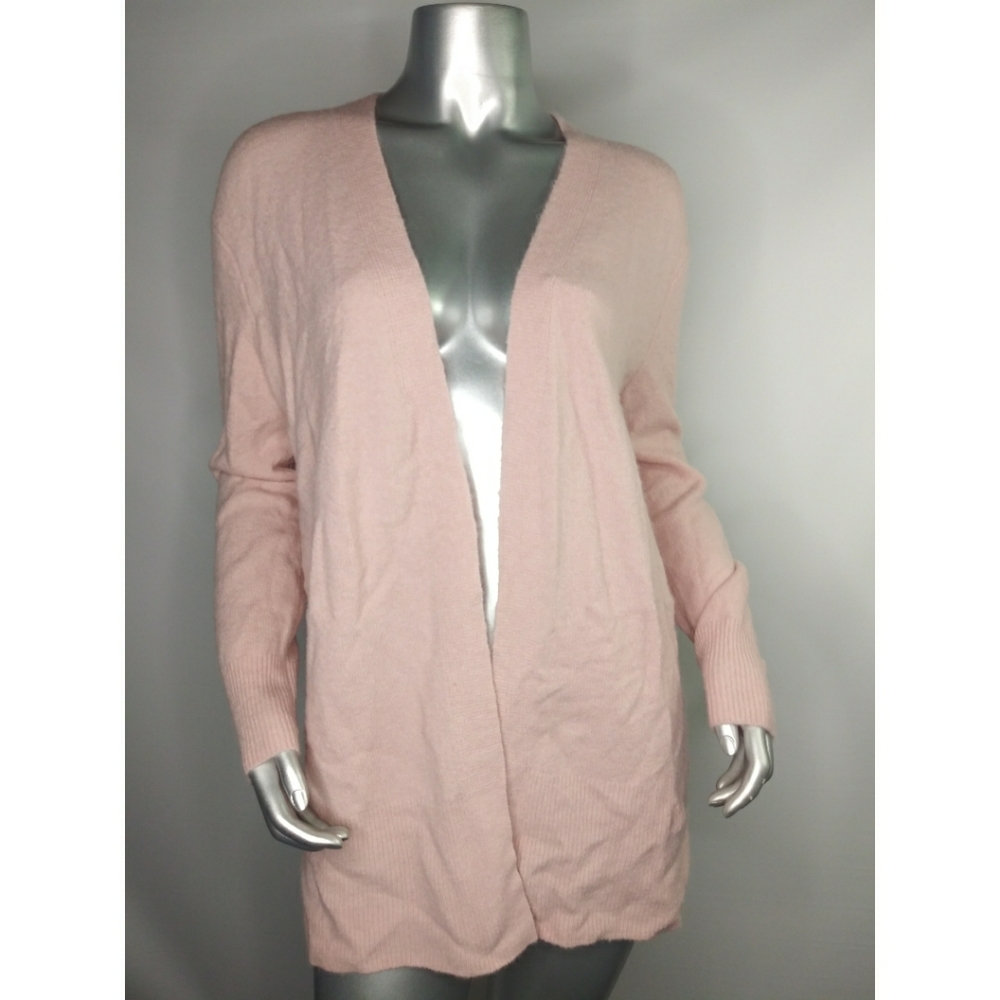 Madewell cardigan pink wool alpaca blend